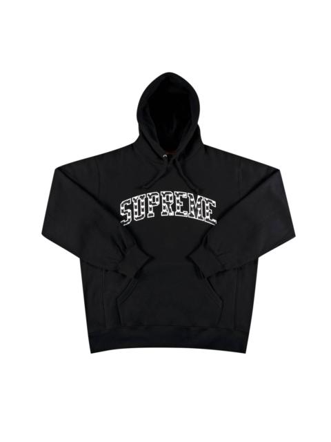 Supreme Hearts Arc Hooded Sweatshirt 'Black'