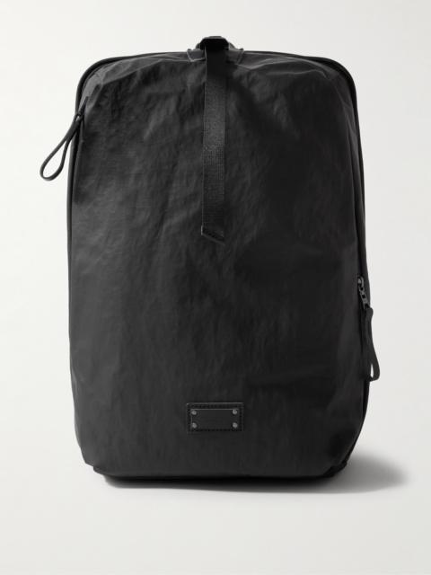master-piece Bump L Canvas and Leather-Trimmed CORDURA® Nylon Backpack