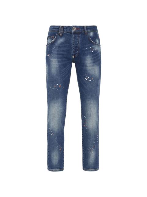 Lion Circus low-rise skinny jeans