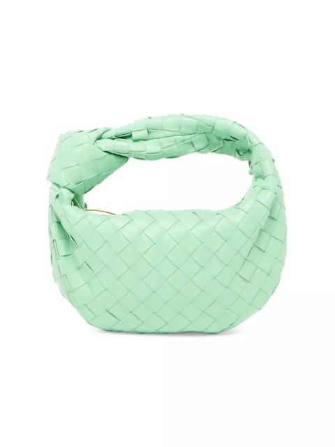 Bottega Veneta Mini Jodie Intrecciato Leather Top-Handle Bag