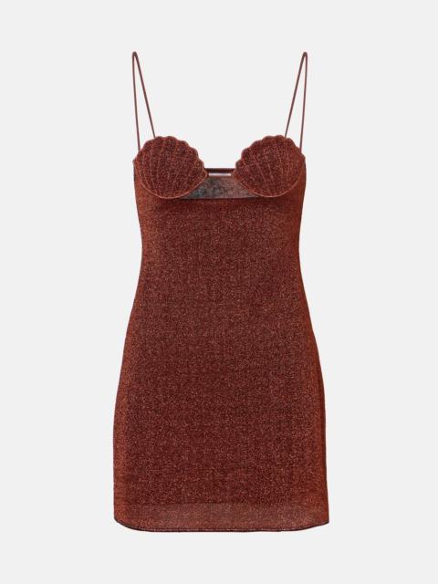 Oséree Lumière Shell minidress