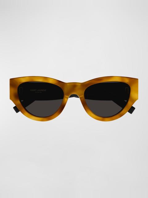 SAINT LAURENT YSL Acetate Cat-Eye Sunglasses