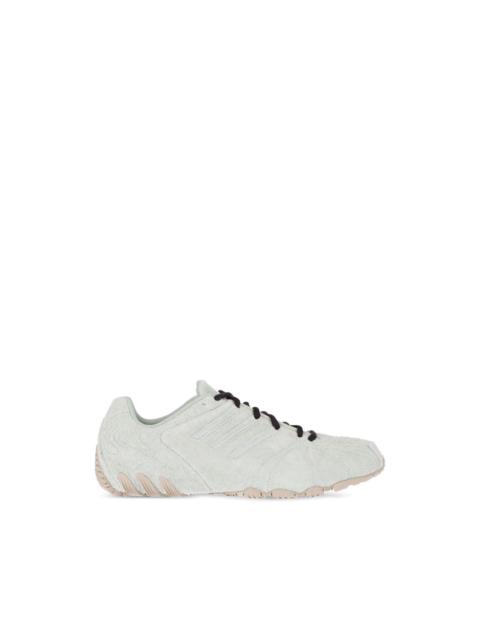 adidas textured-finish lace-up sneakers