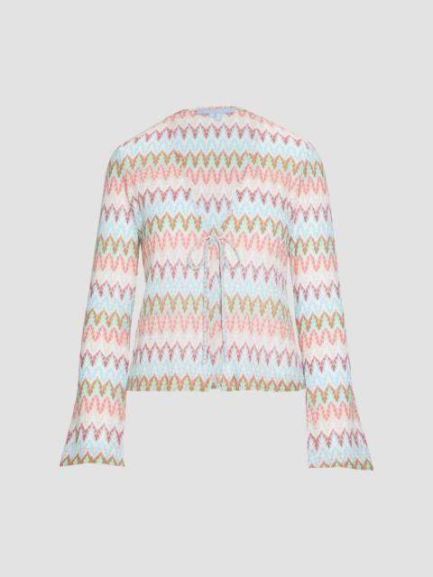 Hill House Home Women's The Delia Top - White Multi