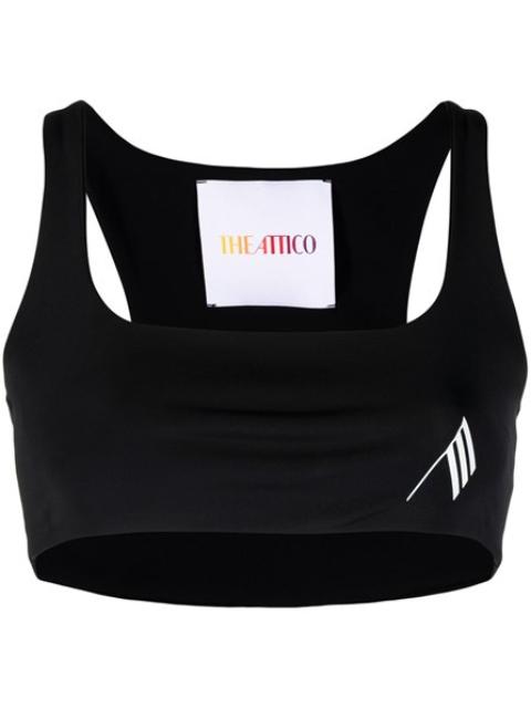 THE ATTICO LYCRA sports top