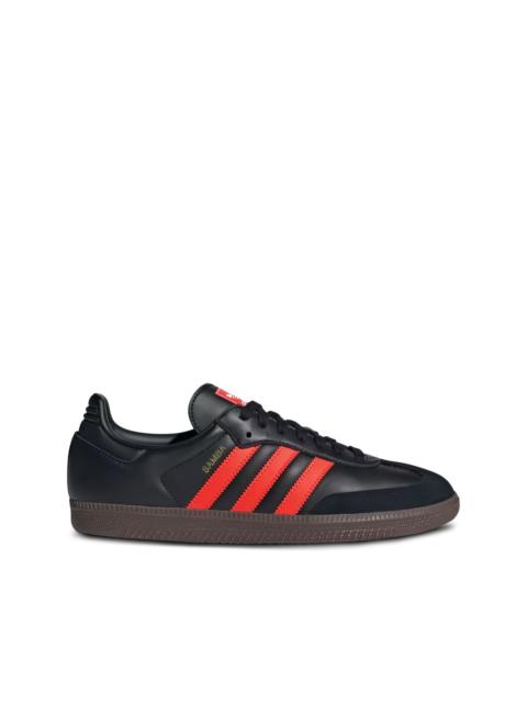 adidas Samba OG "Core Black/Impact Orange" sneakers