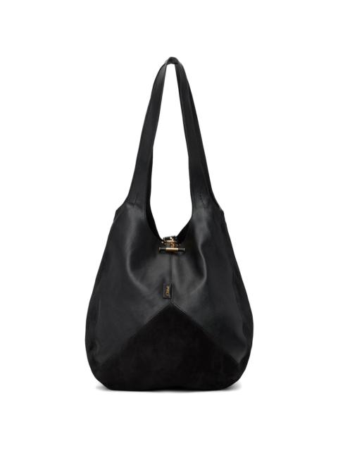 Chloé Black 'Chloé' Balloon Tote