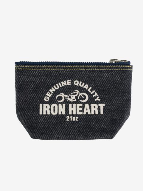 Iron Heart IHG-092 21oz Selvedge Denim Zip-Up Pouch