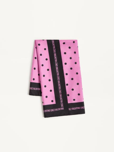Valentino CHEZ VALENTINO SILK SCARF