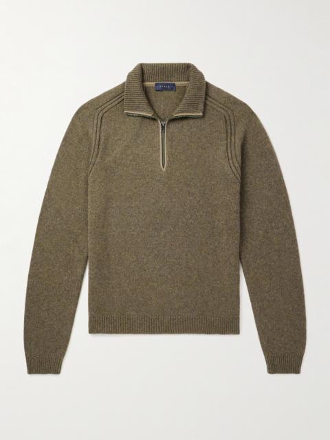 SEASE Cashmere Half-Zip Sweater