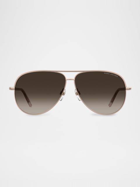 Marc Jacobs Metal Aviator Sunglasses