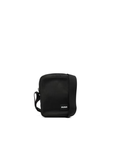 logo-patch messenger bag