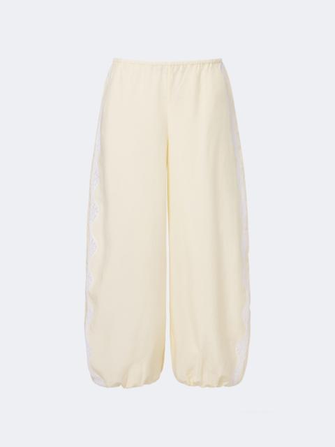 POSSE Tabitha embroidered balloon pants