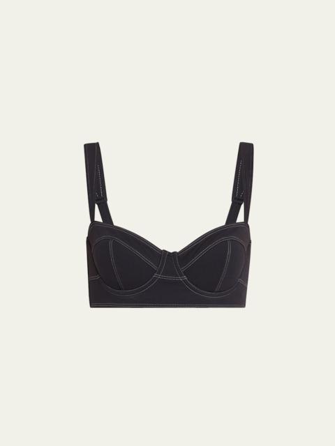 ULLA JOHNSON Ravello Bikini Top