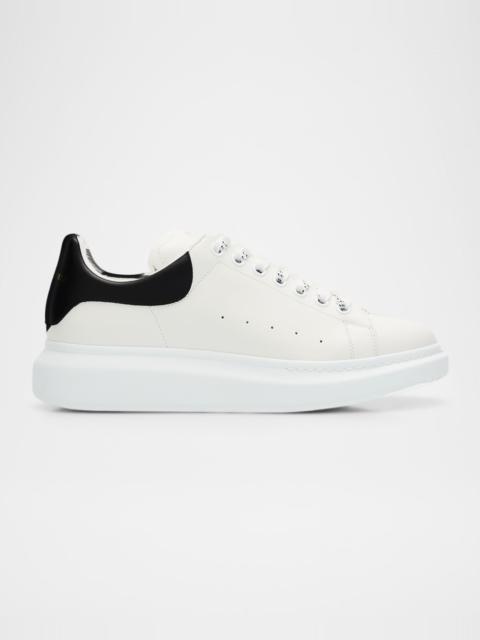 Alexander McQueen Men's Leather Oversized Sneakers