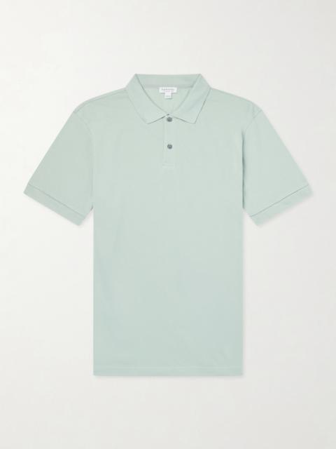 Sunspel Pima Cotton-Piqué Polo-Shirt