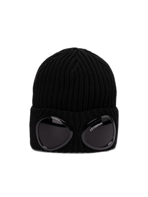 C.P. Company goggle ribbed hat