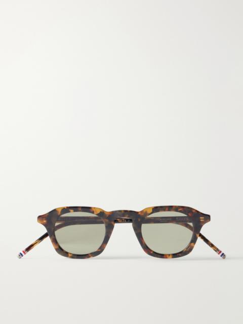 Thom Browne Round-Frame Tortoiseshell Acetate Sunglasses
