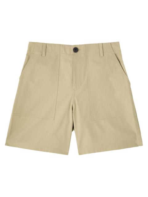 FRAME Patch Traveler cotton shorts