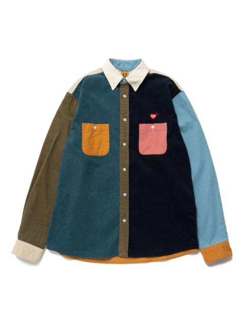 Human Made HUMAN MADE Crazy Corduroy Shirt 'Blue' HM24SH005