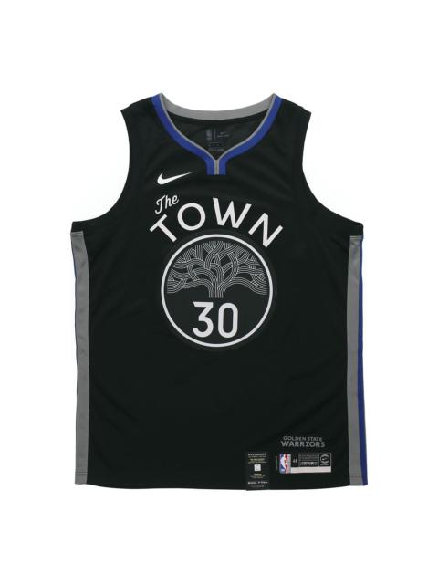 Nike Nike NBA City limited Jersey SW Fan Edition 2019-2020 Season Golden State Warriors Curry 30 Black AV