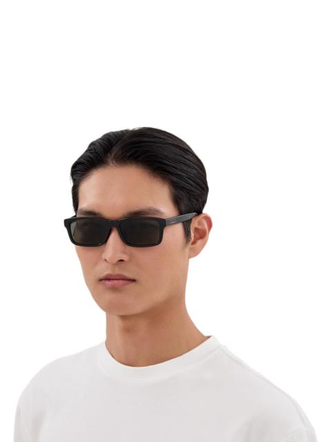 GUCCI Men's Lines 57MM Rectangular Sunglasses - Black