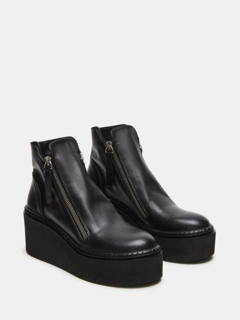 STEVE MADDEN DRIFT BLACK LEATHER