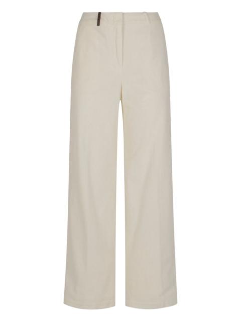 PESERICO button-fastening trousers