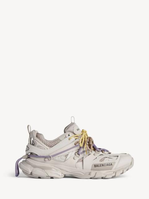 BALENCIAGA Women's Track Trail Laces Sneaker in Taupe/yellow/purple/brown/black