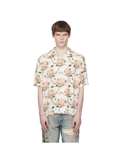 AMIRI Off-White Sparrow Oversized Camp Shirt