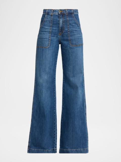 RAMY BROOK Theodora Wide-Leg Jeans