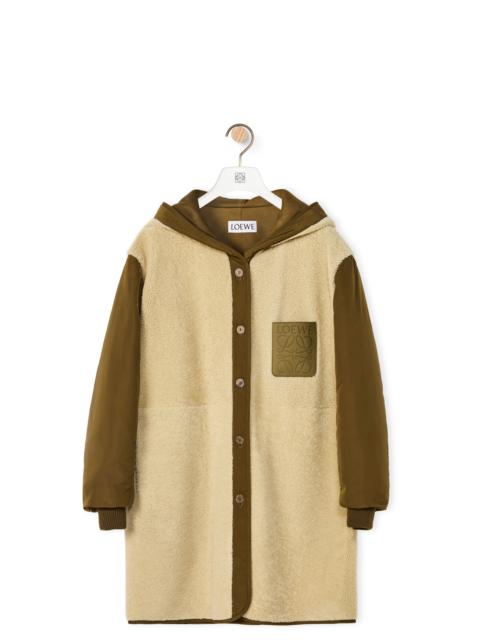 Loewe Parka in shearling
