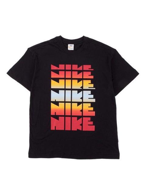Nike Nike Rainbow Alphabet Short Sleeve Black BV7634-010