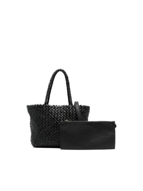 DRAGON DIFFUSION woven leather tote bag