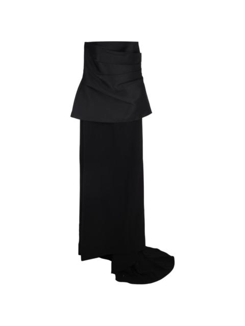 SOLACE LONDON The Alia strapless dress