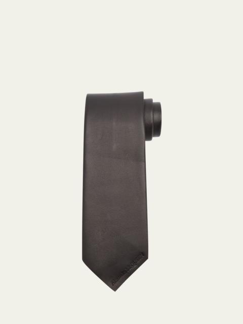 Men's Leather Tie