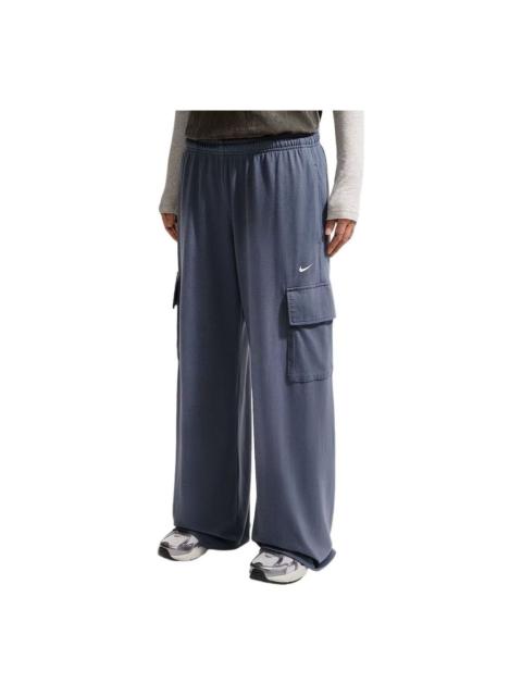Nike (WMNS) Nike Sportswear Phoenix Fleece Pants Asia Sizing 'Blue' IW1199-491