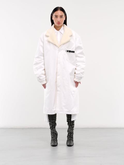 Shearling Lab Coat