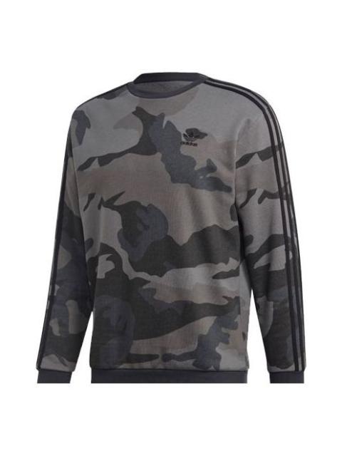 adidas originals Camouflage Crewneck Sweatshirt Grey ED6983