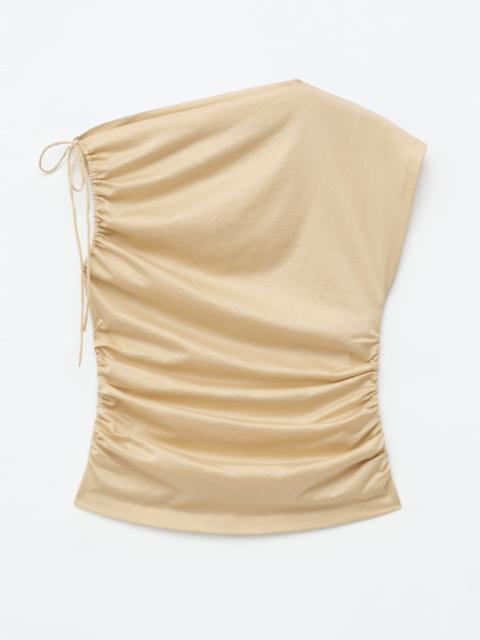 & Other Stories Cotton One-Shoulder Top