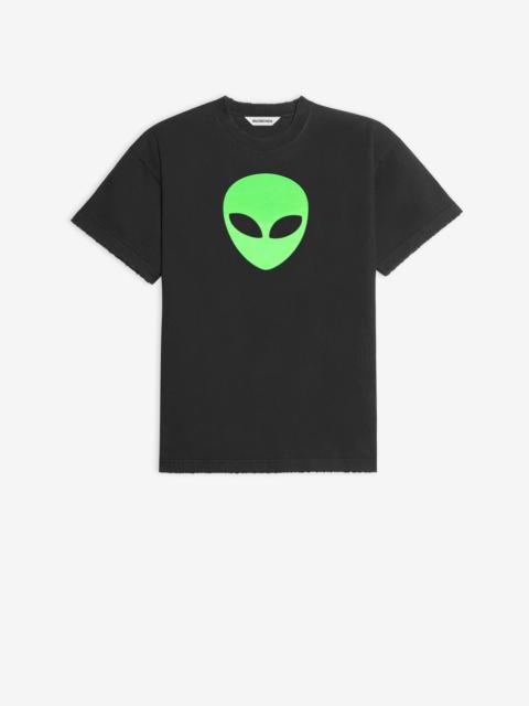 BALENCIAGA Alien Medium Fit T-shirt | REVERSIBLE