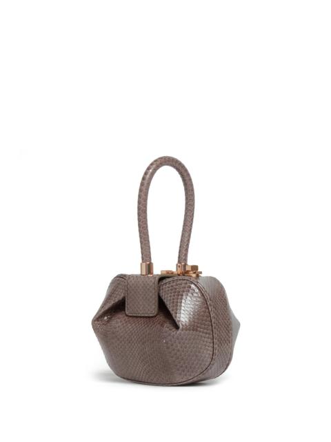 GABRIELA HEARST Demi Bag in Charcoal Snakeskin