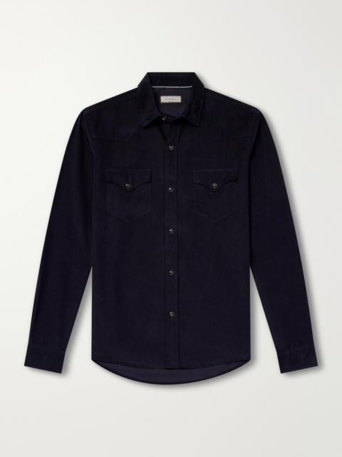Canali Cotton-Corduroy Shirt