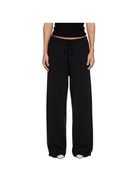 ESSENTIALS Black Relaxed Lounge Sweatpants