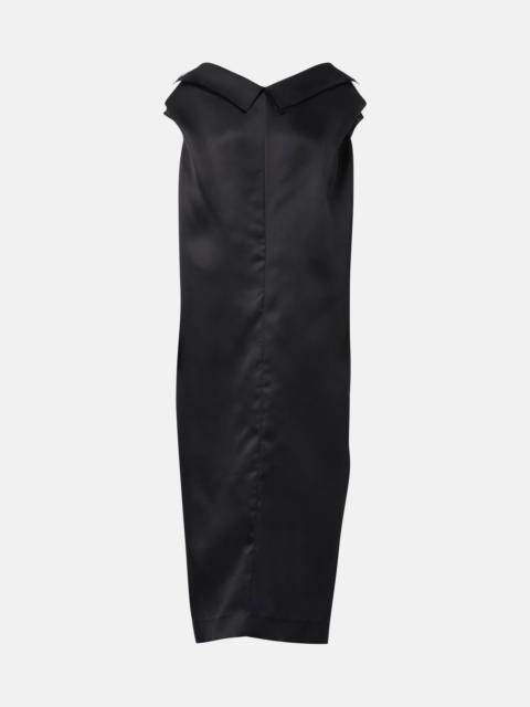 KHAITE Selwyn silk gazar maxi dress