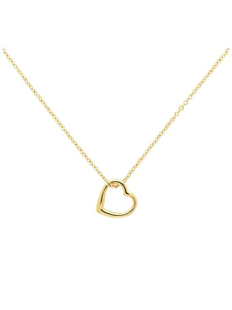 MELISSA ODABASH GOLD MINI HEART PENDANT NECKLACE