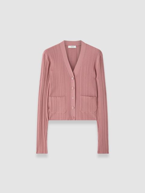 JOSEPH Sinai Plissé Knit Cardigan