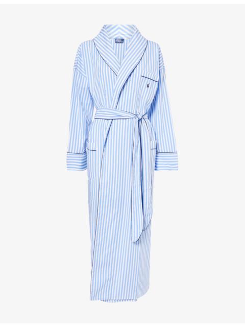 Polo Ralph Lauren Heritage Stripe Cotton Robe