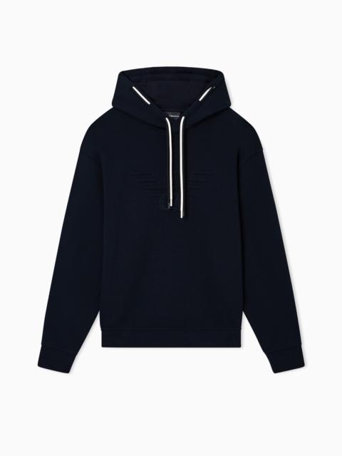 EMPORIO ARMANI CREWNECK FRENCH TERRY SWEATSHIRT