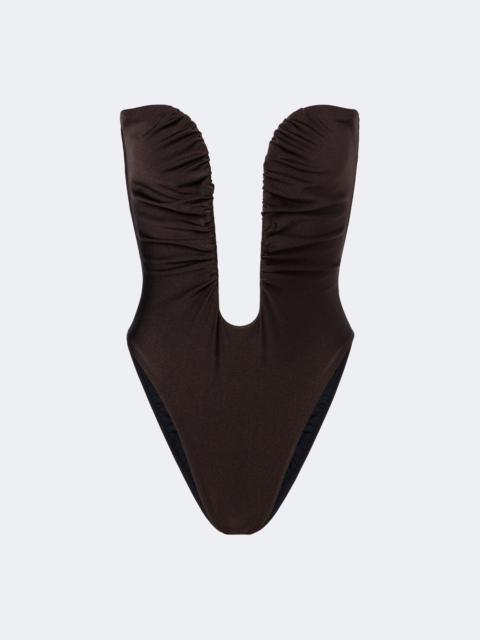 ADRIANA DEGREAS Strapless swimsuit